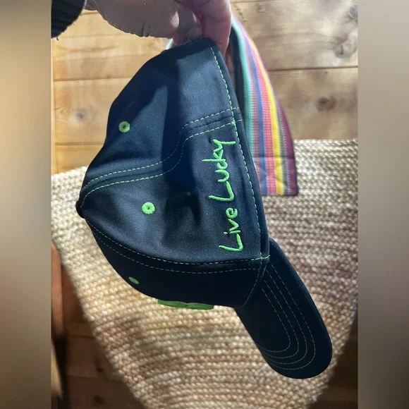 Black Clover Live Lucky Flour Leaf Clover Hat Small/Medium - Picture 4 of 6